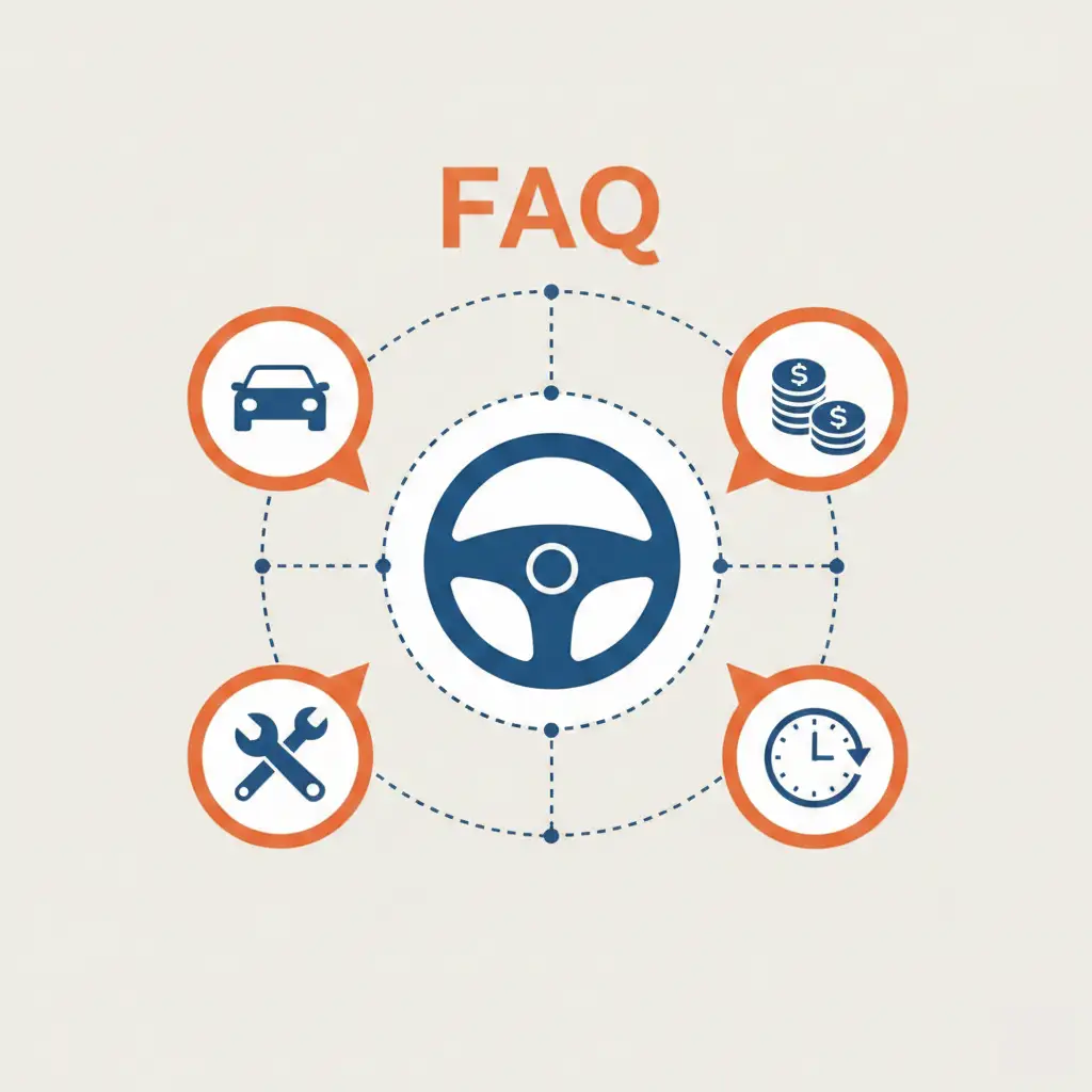 Infografika ar biežākajiem jautājumiem par stūres iekārtu